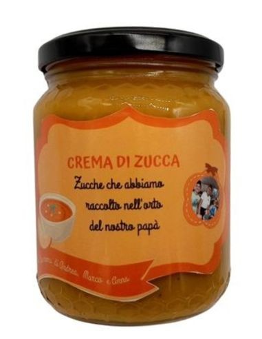 100% natürliche Kürbiscreme
