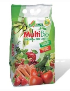 AL.FE Multibio 4 Kg Concime per Orto e Frutta