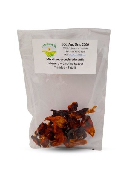 Mix di Peperoncini Piccanti essiccati 10 g