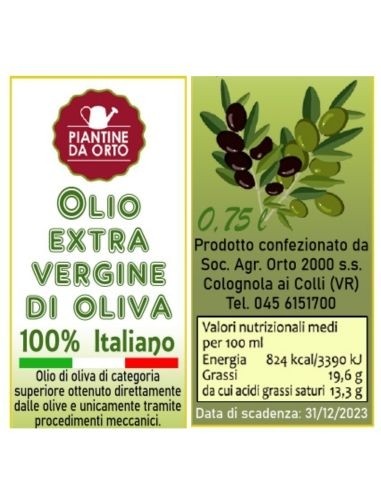 Olio Extra Vergine di Oliva di Nostra Produzione