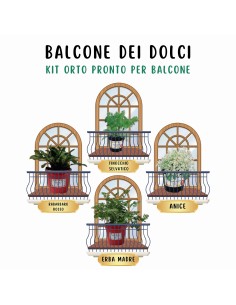Balcone dei dolci_ Kit Orto Pronto_Orto sul balcone