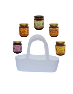 Tasche Bianca – Korb mit 100 % natürlichen kulinarischen...