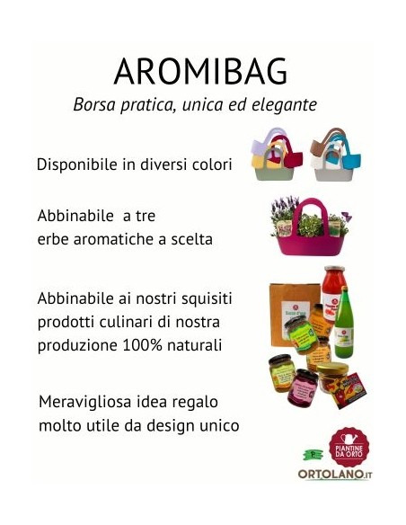 Bag Bianca_ Cesto Prodotti Culinari 100% Naturali