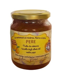 Confettura di Pere 100% Naturale