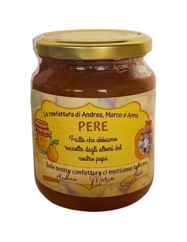100 % natürliche Birnenmarmelade