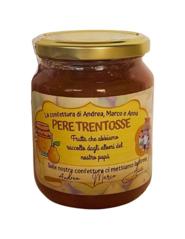 100 % natürliche Trentosse-Birnenmarmelade