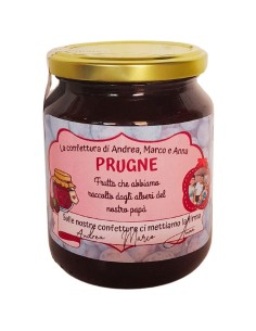 100 % natürliche Pflaumenmarmelade