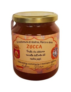 100% natürliche Kürbismarmelade