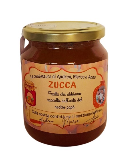 100% natürliche Kürbismarmelade
