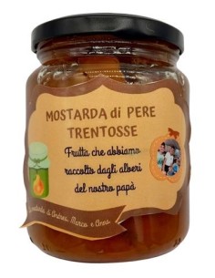 100% natürlicher Trentosse Birnensenf