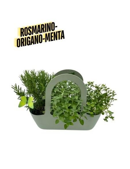 Duftbeutel aus Rosmarin, Oregano und Minze